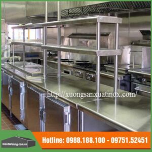 Kệ inox khách sạn