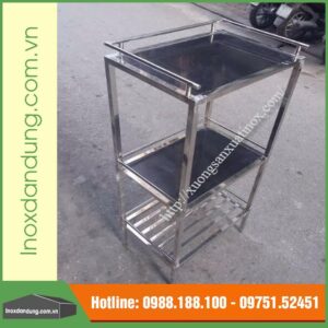 Kệ mặt đá inox gia đình