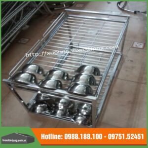 Kệ úp bát đĩa inox