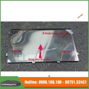 Khay inox chống dột