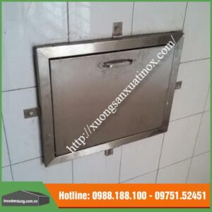 Lắp đặt cửa rác inox chung cư