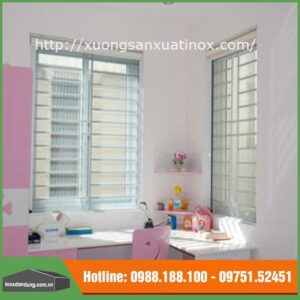Mẫu cửa sổ inox đẹp tại Hà Nội