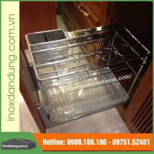 Phụ kiện inox lắp tủ bếp