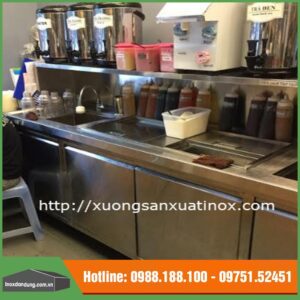 Quầy bar inox cao cấp