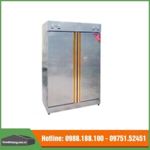 TỦ SẤY BÁT CÔNG NGHIỆP 2 CÁNH INOX