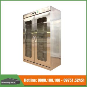 TỦ SẤY BÁT CÔNG NGHIỆP 2 CÁNH KÍNH