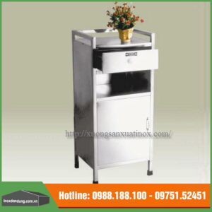 Tủ đầu giường inox bệnh nhân