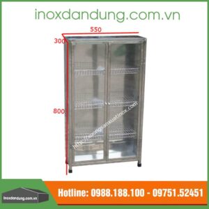 Tủ đựng ca cốc inox
