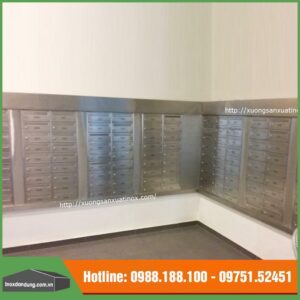Tủ inox đựng đồ chung cư