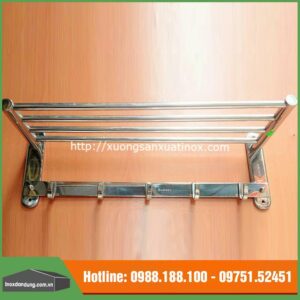 Vắt khăn dàn inox có móc