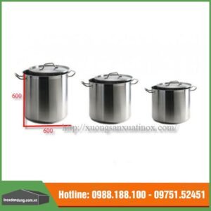 Xoong inox 100 lít