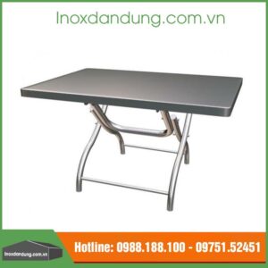 Bàn xếp inox