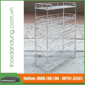 Kệ inox 5 tầng