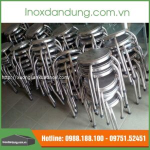 Ghế đôn inox Toán Huệ
