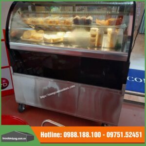 Kệ tủ inox để tủ bánh bông lan