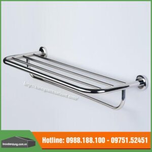 Thanh treo khăn inox 2 tầng