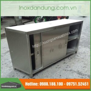 Tủ cánh lùa inox