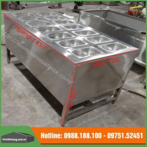 Tủ hải sản inox