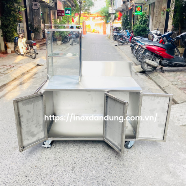 Tủ bán hàng inox