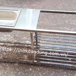 Kệ Bếp từ inox làm theo yêu cầu