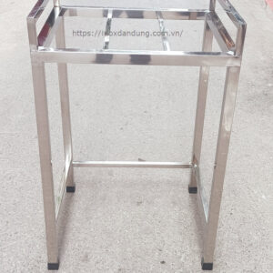 Kệ inox để máy giăt máy sấy làm theo yêu cầu inox 304