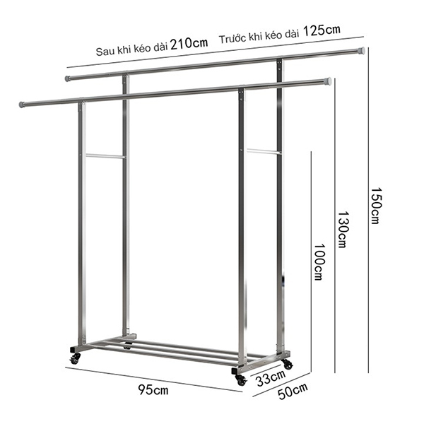 gian phoi | Inox dân dụng Toán Huệ