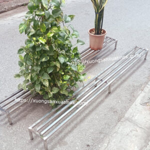 kệ để  hoa inox - Hình ảnh