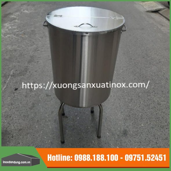 Thùng inox đựng gạo