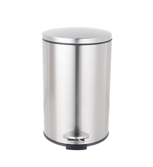 Thung rac inox dap chan | Inox dân dụng Toán Huệ