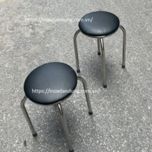 Ghế inox có đệm
