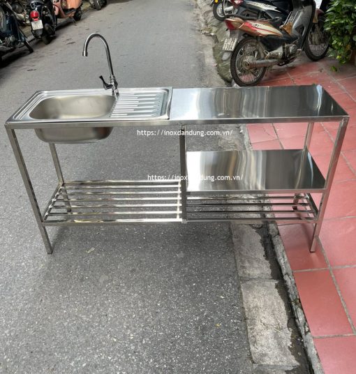 Ke nha bep 2 | Inox dân dụng Toán Huệ