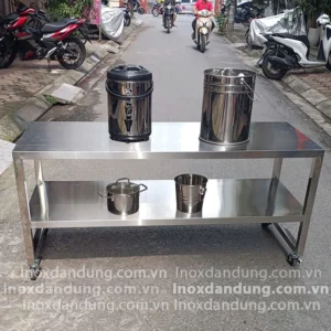 Bàn Bếp Inox 304, bàn bếp inox công nghiệp