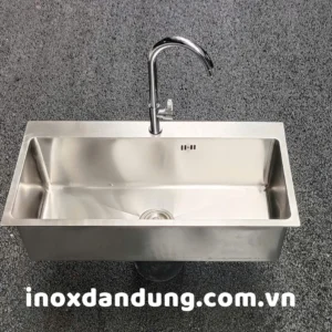 Chậu rửa bát inox âm bàn theo yêu cầu 11 chau rua bat 5 | Inox dân dụng Toán Huệ