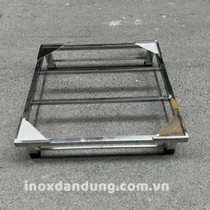 Chân máy giặt inox chống rung
