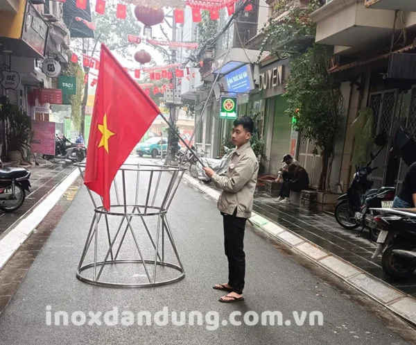 gia cam co 2 | Inox dân dụng Toán Huệ