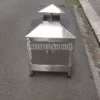 Lư đốt vàng mã inox thờ cúng