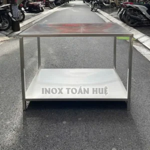 Ke inox 2 tang gia re | Inox dân dụng Toán Huệ