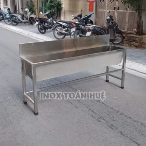 Chau rua inox cong nghiep 304 | Inox dân dụng Toán Huệ