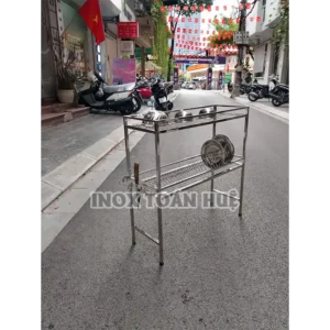 Gia de do bep 2 tang inox 1 | Inox dân dụng Toán Huệ