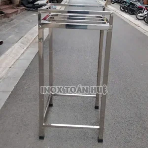 Kệ máy giặt máy sấy inox gia đình 11 Ke may giat may say inox gia dinh 1 | Inox dân dụng Toán Huệ