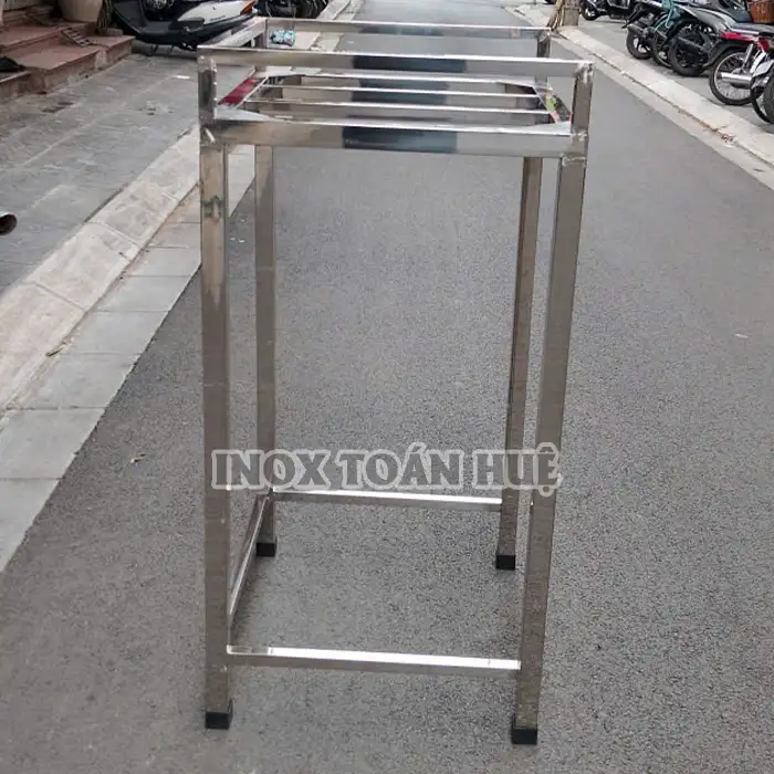 Kệ máy giặt máy sấy inox gia đình 7 Ke may giat may say inox gia dinh 1 | Inox dân dụng Toán Huệ