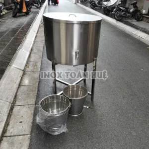 Thung sang chiet dau lac inox Ha Noi | Inox dân dụng Toán Huệ