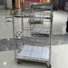 Xe đẩy inox 3 tầng đa chức năng