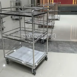 Xe day inox 3 tang da chuc nang gia re | Inox dân dụng Toán Huệ