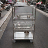 Xe đẩy inox 4 tầng nhà bếp