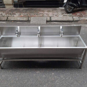 Chậu rửa tay inox trường học