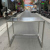 Bàn inox hình chữ nhật dài 1.1m