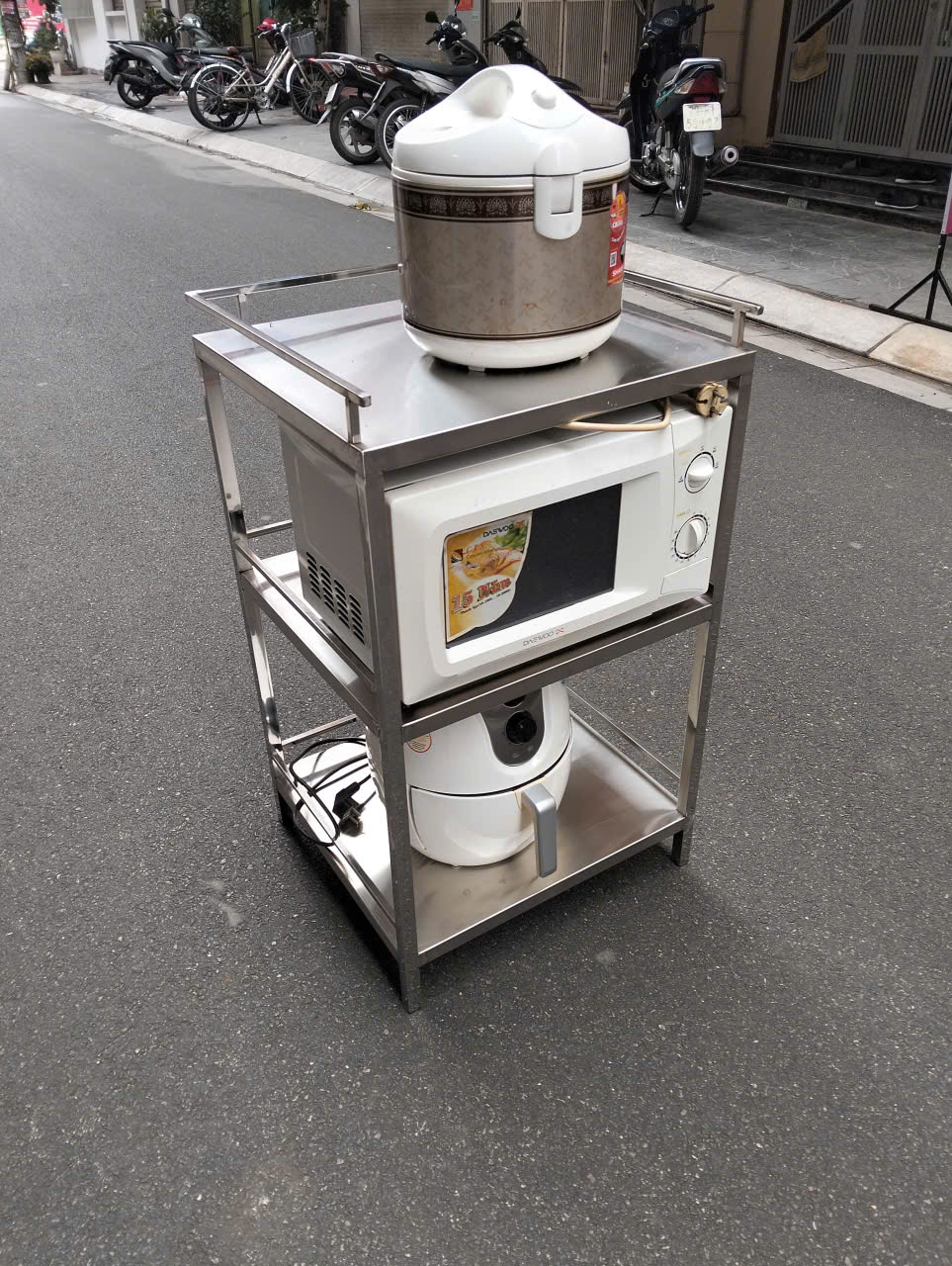 ke inox 3 tang2 | Inox dân dụng Toán Huệ