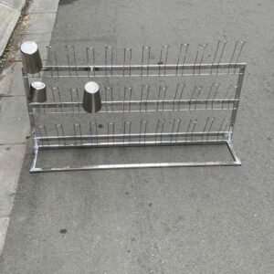 Giá kệ inox úp cốc ca dài