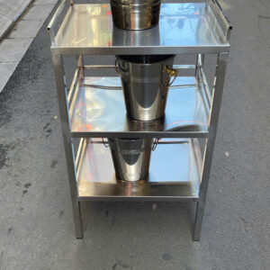 Kệ inox 3 tầng 500x400x880